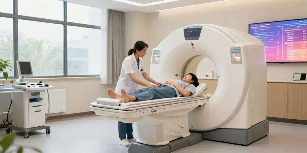Diagnostikzentrum Wolfsburg: moderne radiologische Untersuchung mit persönlicher Betreuung.