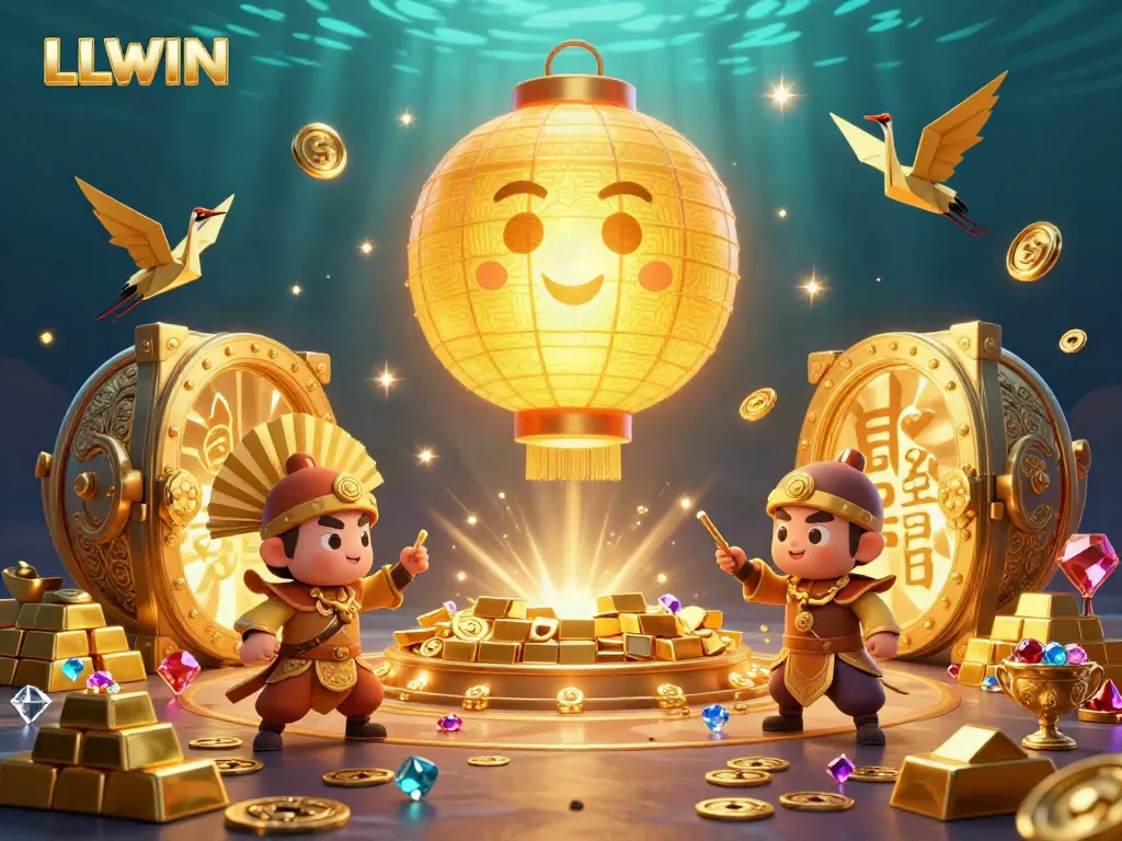 Experience the magical allure of LLWIN with rich 3D casino elements and vibrant characters bursting with treasures.
